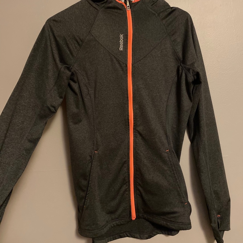 Reebok quarter zip athletic jacket